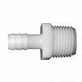 Fairview Fittings & Mfg Fairview Coupler, 1/4 x 1/2 in, Barb x MPT, Nylon 525-4DP